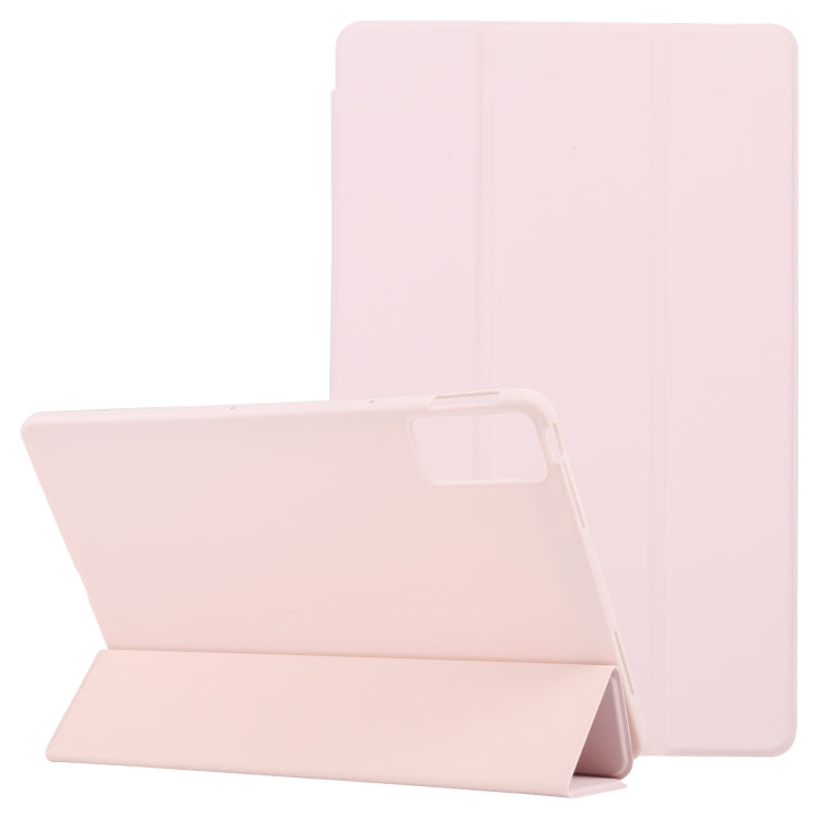 Three-fold Holder Flip Tablet Leather Case, For Xiaomi Pad 7 / Pad 7 Pro, For Xiaomi Pad 6 Max 14, For Xiaomi Redmi Pad SE 2023, For Xiaomi Pad 6 / Pad 6 Pro