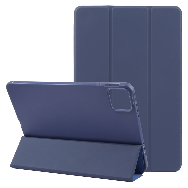 Three-fold Holder Flip Tablet Leather Case, For Xiaomi Pad 7 / Pad 7 Pro, For Xiaomi Pad 6 Max 14, For Xiaomi Redmi Pad SE 2023, For Xiaomi Pad 6 / Pad 6 Pro
