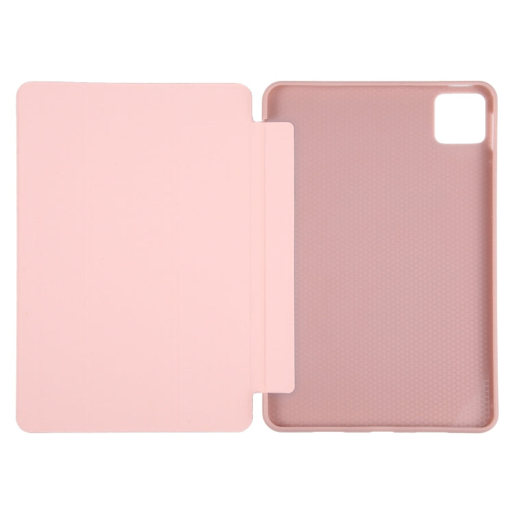 Three-fold Holder Flip Tablet Leather Case, For Xiaomi Pad 7 / Pad 7 Pro, For Xiaomi Pad 6 Max 14, For Xiaomi Redmi Pad SE 2023, For Xiaomi Pad 6 / Pad 6 Pro