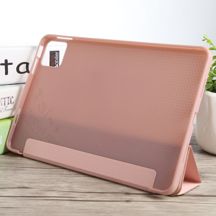 Three-fold Holder Flip Tablet Leather Case, For Xiaomi Pad 7 / Pad 7 Pro, For Xiaomi Pad 6 Max 14, For Xiaomi Redmi Pad SE 2023, For Xiaomi Pad 6 / Pad 6 Pro
