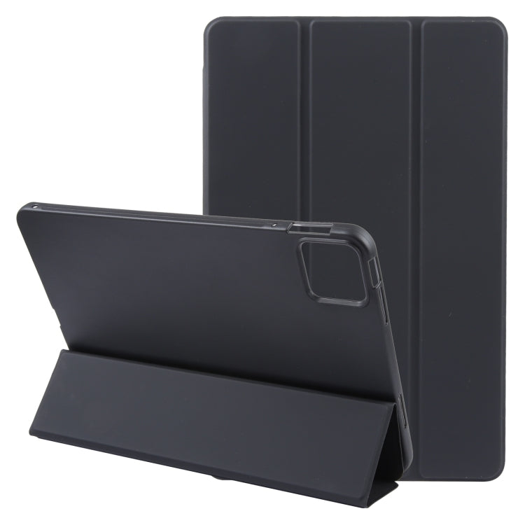 Three-fold Holder Flip Tablet Leather Case, For Xiaomi Pad 7 / Pad 7 Pro, For Xiaomi Pad 6 Max 14, For Xiaomi Redmi Pad SE 2023, For Xiaomi Pad 6 / Pad 6 Pro