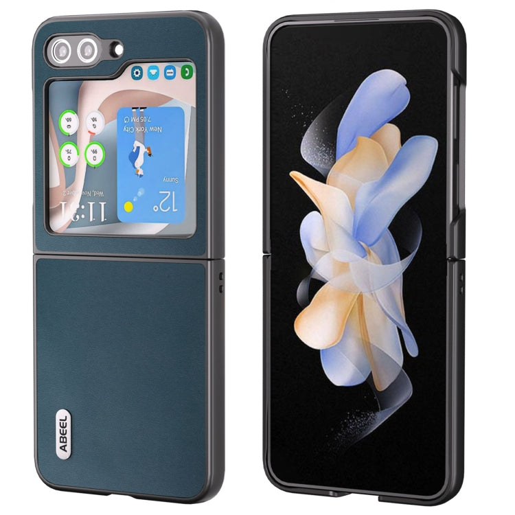 ABEEL Genuine Leather Xiaoya Series Phone Case, For Samsung Galaxy Z Flip6 / Flip7 FE, For Samsung Galaxy Z Fold6, For Samsung Galaxy Z Fold5, For Samsung Galaxy Z Flip5