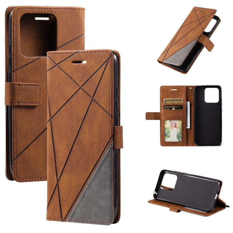Skin Feel Splicing Leather Phone Case, For Redmi Note 12 Pro+, For Redmi Note 12 Pro 5G Global, For Redmi Note 12 5G, For Redmi Note 12 Pro Speed, For Redmi 11A 4G Global, For Xiaomi 13 Pro, For Xiaomi 13