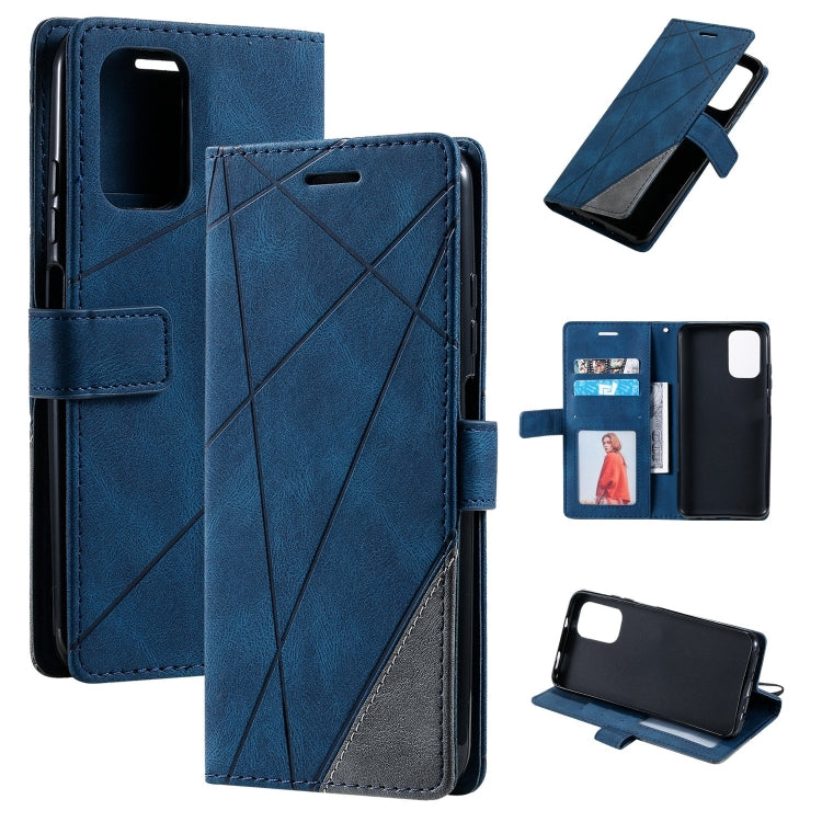Skin Feel Splicing Leather Phone Case, For Xiaomi Redmi Note 13 Pro+, For Xiaomi Redmi Note 13 Pro 5G, For Xiaomi 13T / Redmi K60 Ultra, For Redmi 12 4G, For Xiaomi POCO F5, For Redmi K60 / K60 Pro, For Redmi Note 12S 4G Global                         ...