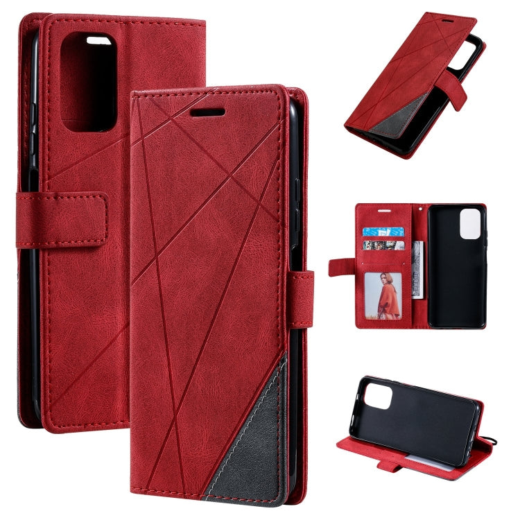 Skin Feel Splicing Leather Phone Case, For Xiaomi Redmi Note 13 Pro+, For Xiaomi Redmi Note 13 Pro 5G, For Xiaomi 13T / Redmi K60 Ultra, For Redmi 12 4G, For Xiaomi POCO F5, For Redmi K60 / K60 Pro, For Redmi Note 12S 4G Global                         ...