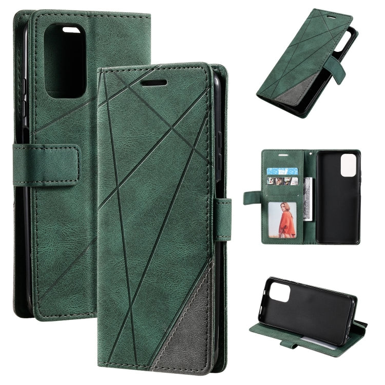 Skin Feel Splicing Leather Phone Case, For Xiaomi Redmi Note 13 Pro+, For Xiaomi Redmi Note 13 Pro 5G, For Xiaomi 13T / Redmi K60 Ultra, For Redmi 12 4G, For Xiaomi POCO F5, For Redmi K60 / K60 Pro, For Redmi Note 12S 4G Global                         ...