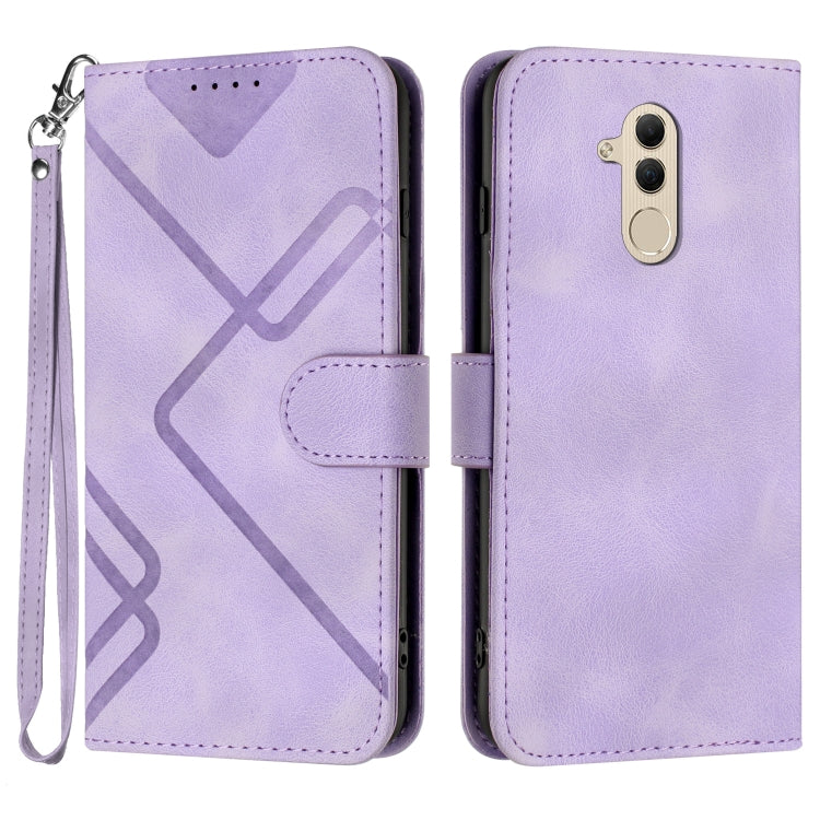 Line Pattern Skin Feel Leather Phone Case, For Huawei nova 8 SE, For Huawei Y5 2019, For Huawei Y6 2019, For Huawei P30 lite/nova 4e, For Huawei P30 Pro, For Huawei P smart 2019/nova lite 3, For Huawei Mate 20 Pro, For Huawei Mate 20 lite/Maimang 7