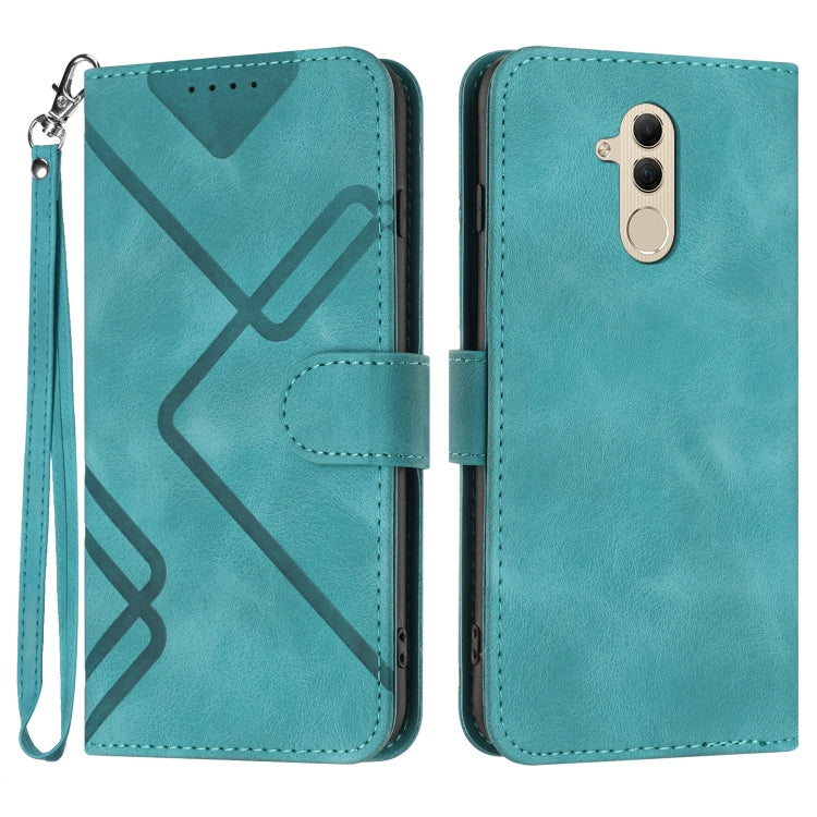 Line Pattern Skin Feel Leather Phone Case, For Huawei nova 8 SE, For Huawei Y5 2019, For Huawei Y6 2019, For Huawei P30 lite/nova 4e, For Huawei P30 Pro, For Huawei P smart 2019/nova lite 3, For Huawei Mate 20 Pro, For Huawei Mate 20 lite/Maimang 7