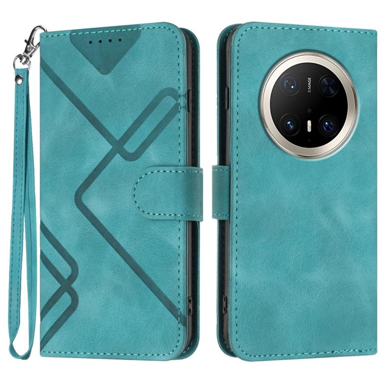 Line Pattern Skin Feel Leather Phone Case, For Huawei Enjoy 80 Plus, For Huawei Pura 80 5G, For Huawei Mate 70 Pro / Mate 70 Pro+, For Huawei Mate 70, For Huawei nova 12i, For Huawei nova 12s, For Huawei nova Y72, For Huawei nova 12 Pro / nova 12 Ultra