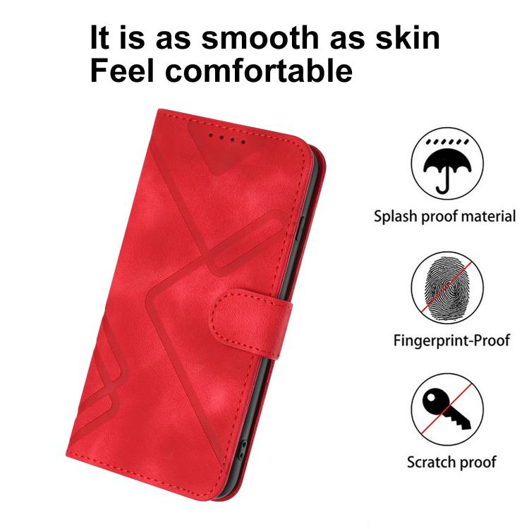Line Pattern Skin Feel Leather Phone Case, For Huawei Enjoy 80 Plus, For Huawei Pura 80 5G, For Huawei Mate 70 Pro / Mate 70 Pro+, For Huawei Mate 70, For Huawei nova 12i, For Huawei nova 12s, For Huawei nova Y72, For Huawei nova 12 Pro / nova 12 Ultra