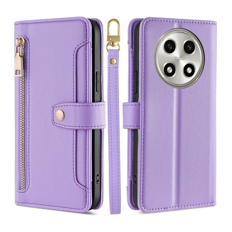 Sheep Texture Cross-body Zipper Wallet Leather Phone Case, For OPPO Find X7 Ultra 5G, For OPPO A38 4G / A18 4G, For OPPO A2 Pro 5G, For OPPO A58 4G, For OPPO Reno10 5G / Reno10 Pro 5G Global, For OPPO Reno10 5G Global, For OPPO A78 4G                  ...