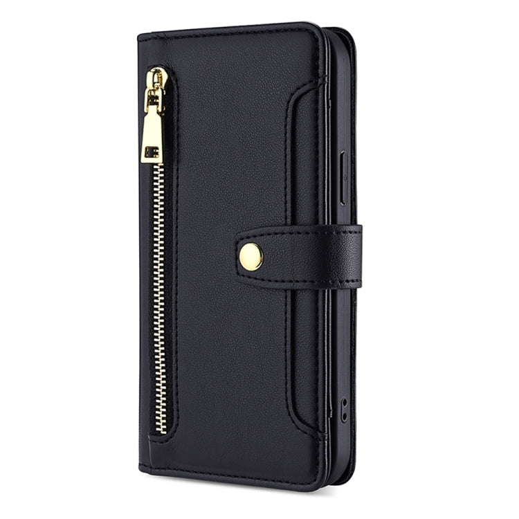 Sheep Texture Cross-body Zipper Wallet Leather Phone Case, For OPPO A78 4G, For OPPO Reno10 Pro+ 5G, For OPPO A1 5G, For OPPO Reno8 T 4G, For OPPO Reno8 T 5G / A1 Pro 5G, For OPPO Reno7 4G / F21 Pro 4G, For OPPO Find X5 Pro