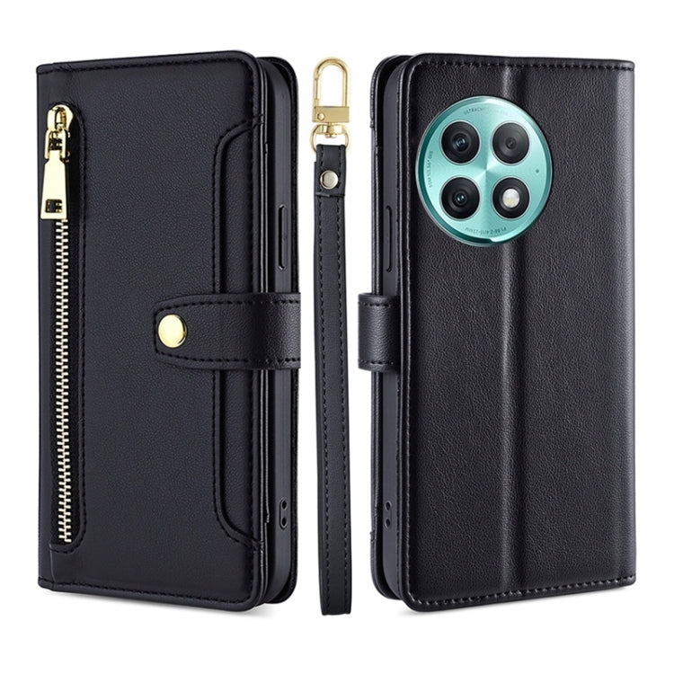 Sheep Texture Cross-body Zipper Wallet Leather Phone Case, For OnePlus Ace 3V 5G, For OnePlus Nord CE4, For OnePlus Ace 2 Pro, For OnePlus Nord CE3 5G, For OnePlus Nord CE 3 Lite 5G