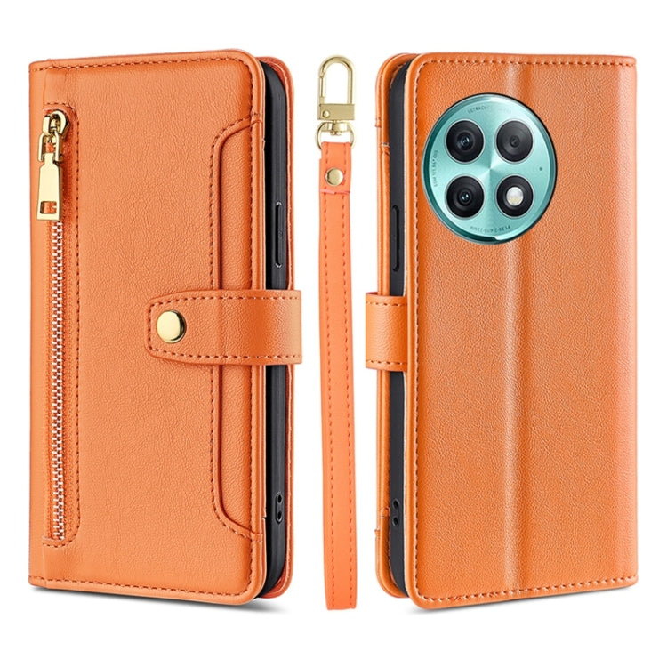 Sheep Texture Cross-body Zipper Wallet Leather Phone Case, For OnePlus Ace 3V 5G, For OnePlus Nord CE4, For OnePlus Ace 2 Pro, For OnePlus Nord CE3 5G, For OnePlus Nord CE 3 Lite 5G