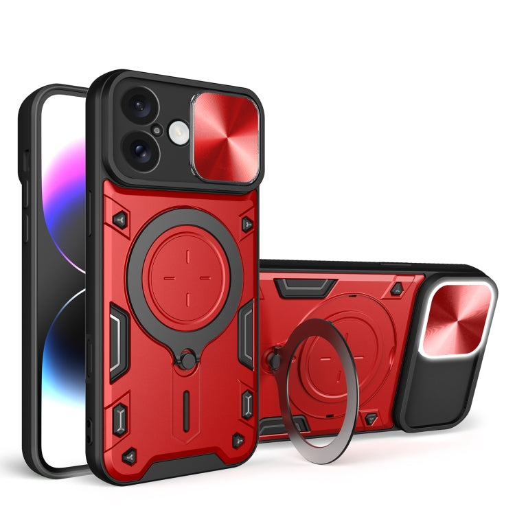 CD Texture Sliding Camshield Magnetic Holder Phone Case, For iPhone 16 Pro, For iPhone 16 Plus, For iPhone 16, For iPhone 15 Pro Max, For iPhone 15 Pro, For iPhone 15 Plus, For iPhone 15, For iPhone 14 Plus