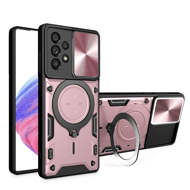 CD Texture Sliding Camshield Magnetic Holder Phone Case, For Samsung Galaxy S22 5G, For Samsung Galaxy A13 5G, For Samsung Galaxy A03s, For Samsung Galaxy A53, For Samsung Galaxy S21 5G, For Samsung Galaxy S21+ 5G, For Samsung Galaxy S21 Ultra 5G