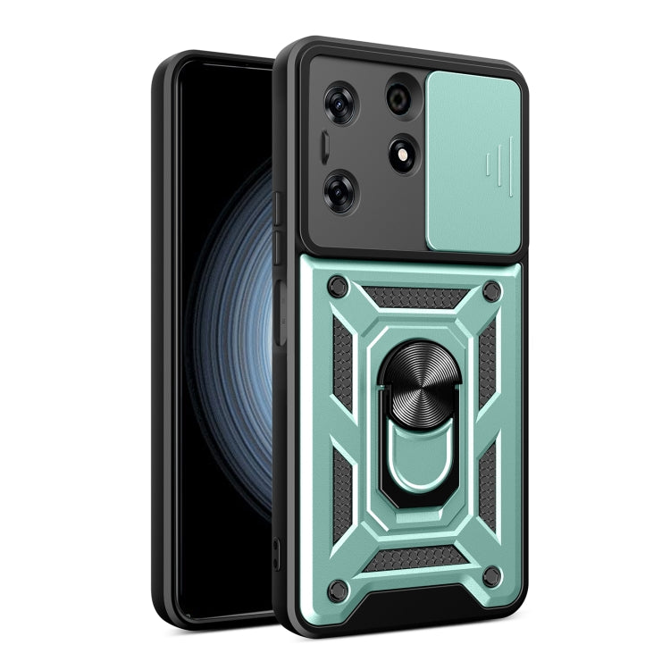 Sliding Camera Cover Design TPU+PC Phone Case, For Tecon Pova 5, For Tecno Spark 10 Pro