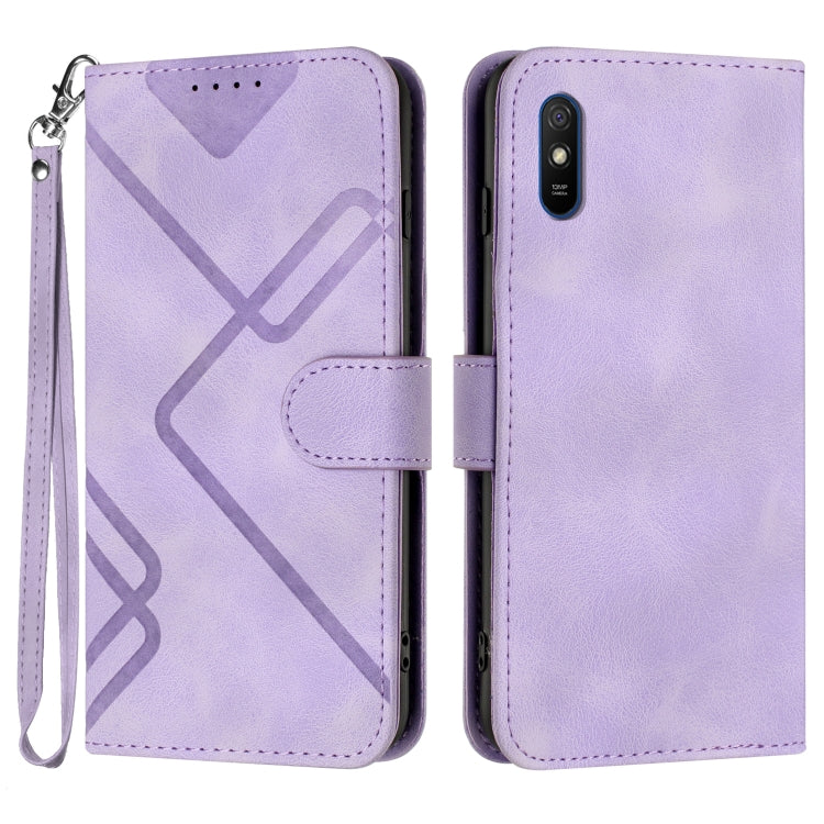 Line Pattern Skin Feel Leather Phone Case, For Xiaomi Redmi 10/10 2022/10 Prime, For Xiaomi Poco F3/11i/Redmi K40, For Xiaomi Redmi Note 11 4G Global, For Xiaomi 11T/11T Pro, For Xiaomi Redmi 9A/9AT/9i, For Xiaomi Redmi 9/9 Prime/Poco M2               ...