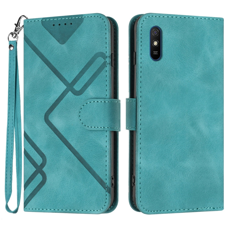 Line Pattern Skin Feel Leather Phone Case, For Xiaomi Redmi 10/10 2022/10 Prime, For Xiaomi Poco F3/11i/Redmi K40, For Xiaomi Redmi Note 11 4G Global, For Xiaomi 11T/11T Pro, For Xiaomi Redmi 9A/9AT/9i, For Xiaomi Redmi 9/9 Prime/Poco M2               ...