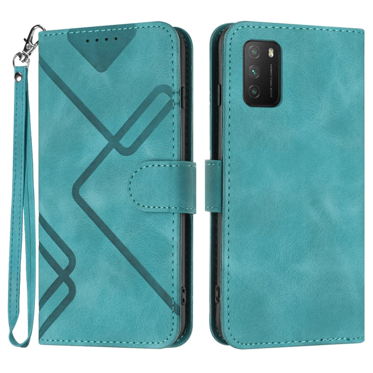 Line Pattern Skin Feel Leather Phone Case, For Xiaomi Redmi Note 10S 4G Global, For Xiaomi Redmi Note 10 Pro Max, For Xiaomi Redmi Note 10 Pro 4G Global, For Xiaomi Redmi Note 10 4G Global, For Xiaomi Poco M3/Redmi 9T, For Xiaomi Mi 11                 ...