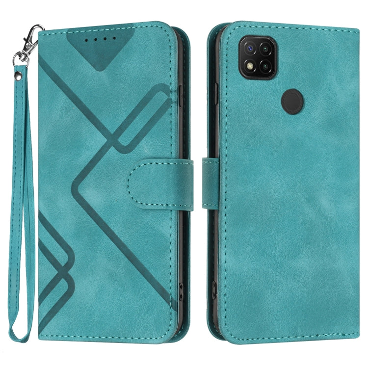 Line Pattern Skin Feel Leather Phone Case, For Xiaomi Poco M5, For Xiaomi Poco M5s 4G Global, For Xiaomi Redmi Note 11 Pro 4G/5G Global, For Xiaomi Redmi Note 11SE 4G India, For Xiaomi Redmi 10 Power, For Xiaomi Redmi 10A 4G                            ...