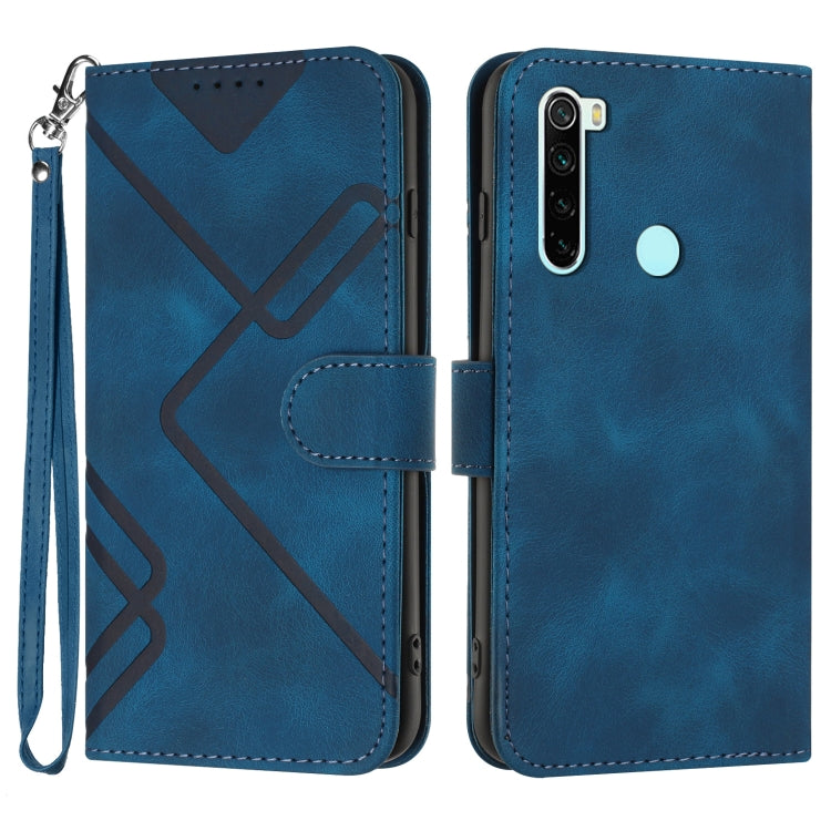 Line Pattern Skin Feel Leather Phone Case, For Xiaomi Mi 10T 5G/10T Pro 5G, For Xiaomi Redmi Note 9 Global/10X 4G, For Xiaomi Redmi Note 9 Pro, For Xiaomi Redmi Note 8T, For Xiaomi Redmi 8, For Xiaomi Redmi Note 8, For Xiaomi Redmi Note 8 Pro          ...