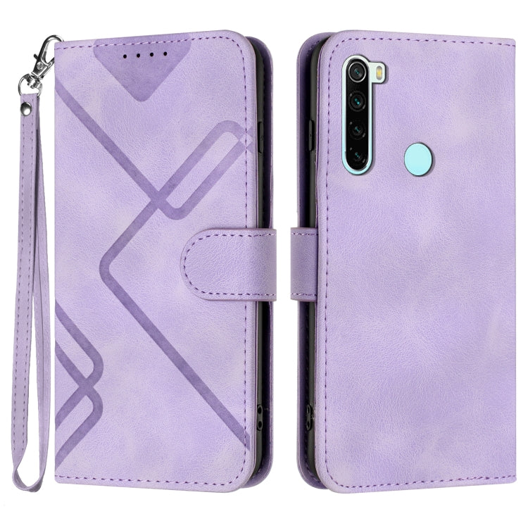 Line Pattern Skin Feel Leather Phone Case, For Xiaomi Mi 10T 5G/10T Pro 5G, For Xiaomi Redmi Note 9 Global/10X 4G, For Xiaomi Redmi Note 9 Pro, For Xiaomi Redmi Note 8T, For Xiaomi Redmi 8, For Xiaomi Redmi Note 8, For Xiaomi Redmi Note 8 Pro          ...