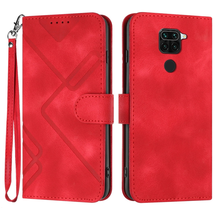 Line Pattern Skin Feel Leather Phone Case, For Xiaomi Mi 10T 5G/10T Pro 5G, For Xiaomi Redmi Note 9 Global/10X 4G, For Xiaomi Redmi Note 9 Pro, For Xiaomi Redmi Note 8T, For Xiaomi Redmi 8, For Xiaomi Redmi Note 8, For Xiaomi Redmi Note 8 Pro          ...