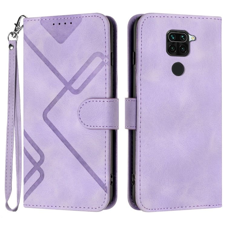 Line Pattern Skin Feel Leather Phone Case, For Xiaomi Mi 10T 5G/10T Pro 5G, For Xiaomi Redmi Note 9 Global/10X 4G, For Xiaomi Redmi Note 9 Pro, For Xiaomi Redmi Note 8T, For Xiaomi Redmi 8, For Xiaomi Redmi Note 8, For Xiaomi Redmi Note 8 Pro          ...