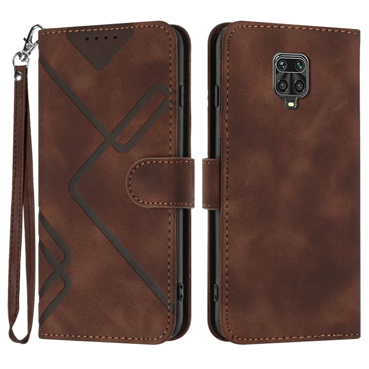 Line Pattern Skin Feel Leather Phone Case, For Xiaomi Mi 10T 5G/10T Pro 5G, For Xiaomi Redmi Note 9 Global/10X 4G, For Xiaomi Redmi Note 9 Pro, For Xiaomi Redmi Note 8T, For Xiaomi Redmi 8, For Xiaomi Redmi Note 8, For Xiaomi Redmi Note 8 Pro          ...