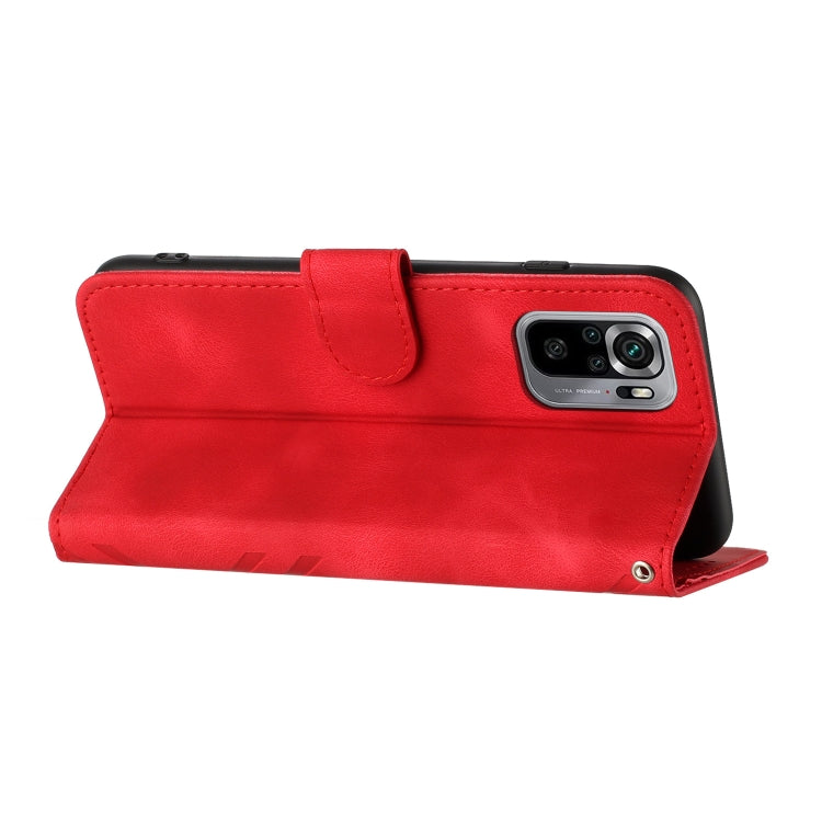 Line Pattern Skin Feel Leather Phone Case, For Xiaomi Redmi Note 10S 4G Global, For Xiaomi Redmi Note 10 Pro Max, For Xiaomi Redmi Note 10 Pro 4G Global, For Xiaomi Redmi Note 10 4G Global, For Xiaomi Poco M3/Redmi 9T, For Xiaomi Mi 11                 ...