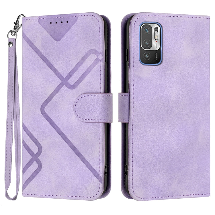 Line Pattern Skin Feel Leather Phone Case, For Xiaomi Redmi 10/10 2022/10 Prime, For Xiaomi Poco F3/11i/Redmi K40, For Xiaomi Redmi Note 11 4G Global, For Xiaomi 11T/11T Pro, For Xiaomi Redmi 9A/9AT/9i, For Xiaomi Redmi 9/9 Prime/Poco M2               ...