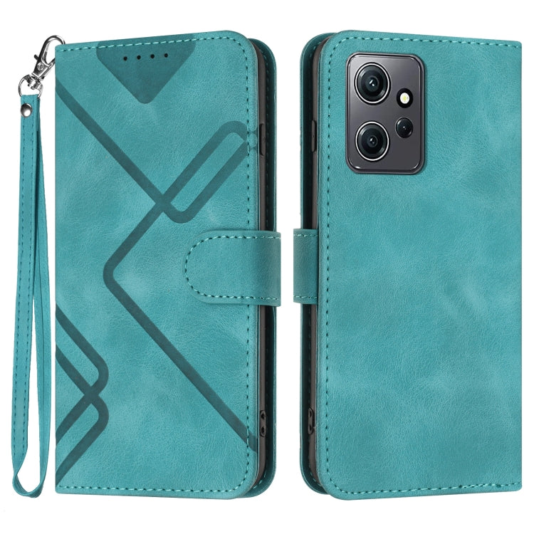 Line Pattern Skin Feel Leather Phone Case, For Xiaomi Redmi Note 12 4G Global, For Xiaomi Redmi Note 12 Pro+ 4G/5G Global, For Xiaomi Redmi Note 12 5G Global, For Xiaomi 13 Pro, For Xiaomi 13, For Xiaomi Redmi A1+, For Xiaomi Civi 2                    ...