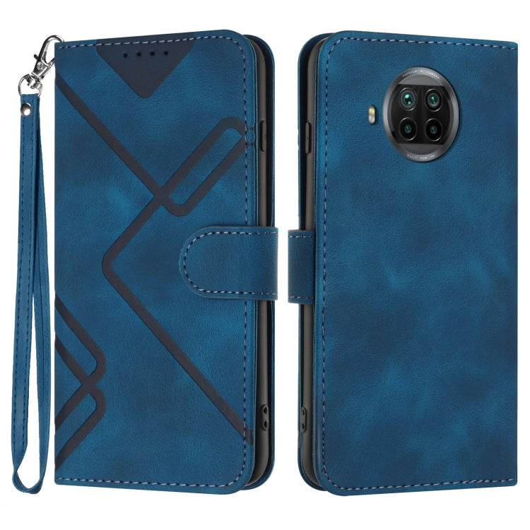 Line Pattern Skin Feel Leather Phone Case, For Xiaomi Redmi Note 10S 4G Global, For Xiaomi Redmi Note 10 Pro Max, For Xiaomi Redmi Note 10 Pro 4G Global, For Xiaomi Redmi Note 10 4G Global, For Xiaomi Poco M3/Redmi 9T, For Xiaomi Mi 11                 ...