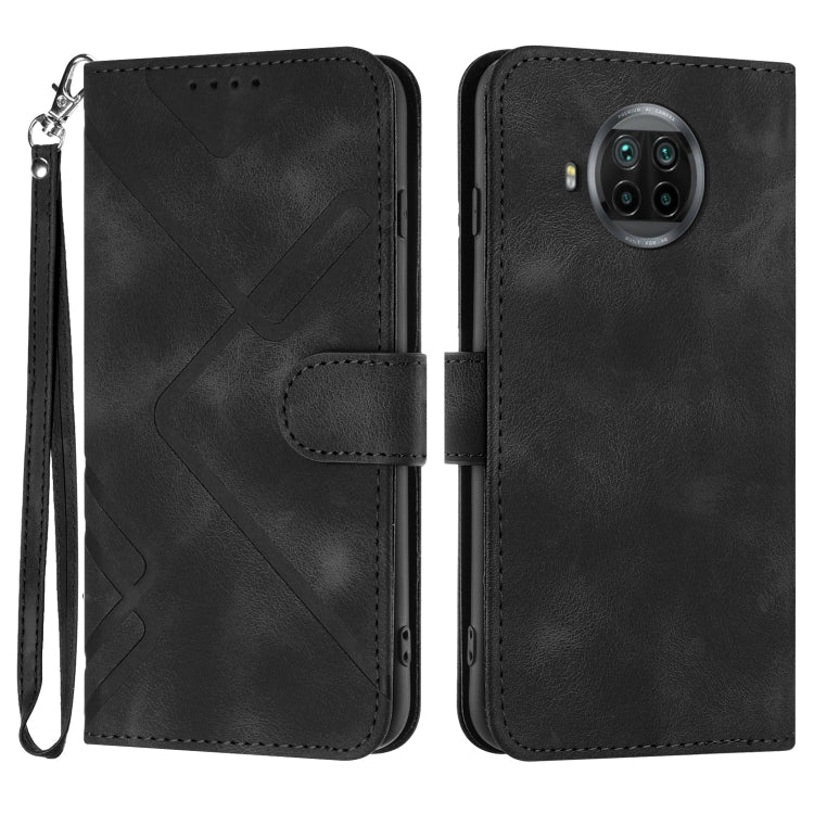 Line Pattern Skin Feel Leather Phone Case, For Xiaomi Redmi Note 10S 4G Global, For Xiaomi Redmi Note 10 Pro Max, For Xiaomi Redmi Note 10 Pro 4G Global, For Xiaomi Redmi Note 10 4G Global, For Xiaomi Poco M3/Redmi 9T, For Xiaomi Mi 11                 ...