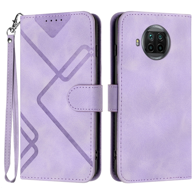 Line Pattern Skin Feel Leather Phone Case, For Xiaomi Redmi Note 10S 4G Global, For Xiaomi Redmi Note 10 Pro Max, For Xiaomi Redmi Note 10 Pro 4G Global, For Xiaomi Redmi Note 10 4G Global, For Xiaomi Poco M3/Redmi 9T, For Xiaomi Mi 11                 ...