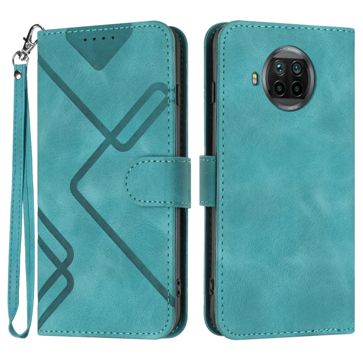 Line Pattern Skin Feel Leather Phone Case, For Xiaomi Redmi Note 10S 4G Global, For Xiaomi Redmi Note 10 Pro Max, For Xiaomi Redmi Note 10 Pro 4G Global, For Xiaomi Redmi Note 10 4G Global, For Xiaomi Poco M3/Redmi 9T, For Xiaomi Mi 11                 ...