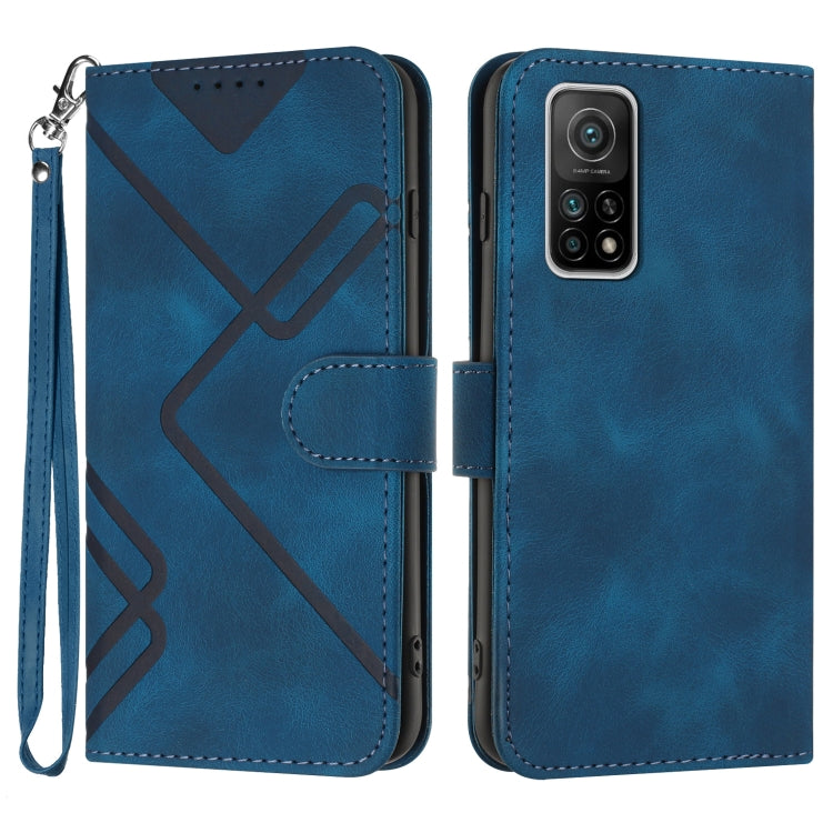 Line Pattern Skin Feel Leather Phone Case, For Xiaomi Mi 10T 5G/10T Pro 5G, For Xiaomi Redmi Note 9 Global/10X 4G, For Xiaomi Redmi Note 9 Pro, For Xiaomi Redmi Note 8T, For Xiaomi Redmi 8, For Xiaomi Redmi Note 8, For Xiaomi Redmi Note 8 Pro          ...