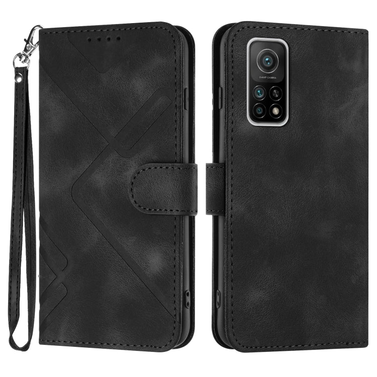 Line Pattern Skin Feel Leather Phone Case, For Xiaomi Mi 10T 5G/10T Pro 5G, For Xiaomi Redmi Note 9 Global/10X 4G, For Xiaomi Redmi Note 9 Pro, For Xiaomi Redmi Note 8T, For Xiaomi Redmi 8, For Xiaomi Redmi Note 8, For Xiaomi Redmi Note 8 Pro          ...