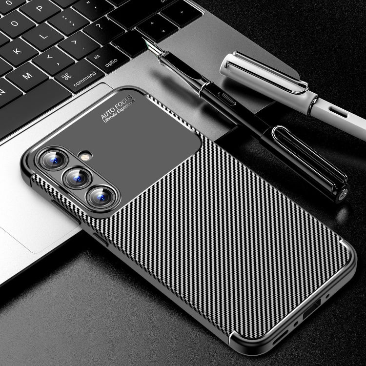 Carbon Fiber Texture Shockproof TPU Phone Case, For Samsung Galaxy Xcover7, For Samsung Galaxy A55, For Samsung Galaxy A35, For Samsung Galaxy S24 Ultra 5G, For Samsung Galaxy S24+ 5G, For Samsung Galaxy S24 5G, For Samsung Galaxy A05s                 ...