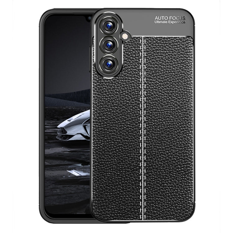 Litchi Texture Shockproof TPU Phone Case, For Samsung Galaxy A55, For Samsung Galaxy S24 Ultra 5G, For Samsung Galaxy M34 5G, For Samsung Galaxy A05, For Samsung Galaxy A35, For Samsung Galaxy A25 5G, For Samsung Galaxy S24+ 5G, For Samsung Galaxy A05s...
