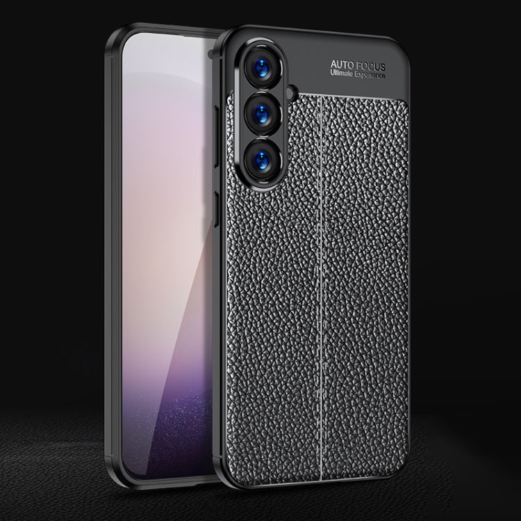 Litchi Texture Shockproof TPU Phone Case, For Samsung Galaxy A55, For Samsung Galaxy S24 Ultra 5G, For Samsung Galaxy M34 5G, For Samsung Galaxy A05, For Samsung Galaxy A35, For Samsung Galaxy A25 5G, For Samsung Galaxy S24+ 5G, For Samsung Galaxy A05s...