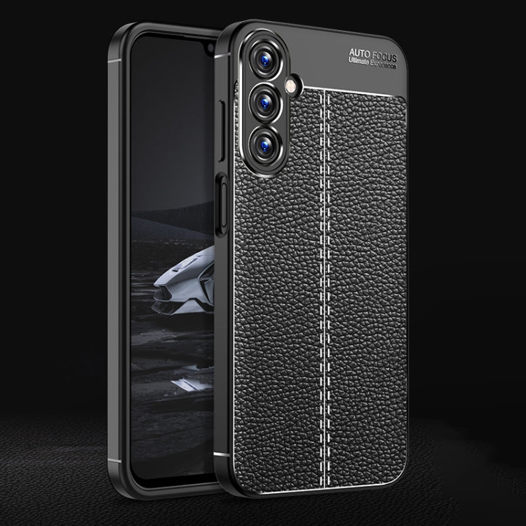 Litchi Texture Shockproof TPU Phone Case, For Samsung Galaxy A55, For Samsung Galaxy S24 Ultra 5G, For Samsung Galaxy M34 5G, For Samsung Galaxy A05, For Samsung Galaxy A35, For Samsung Galaxy A25 5G, For Samsung Galaxy S24+ 5G, For Samsung Galaxy A05s...