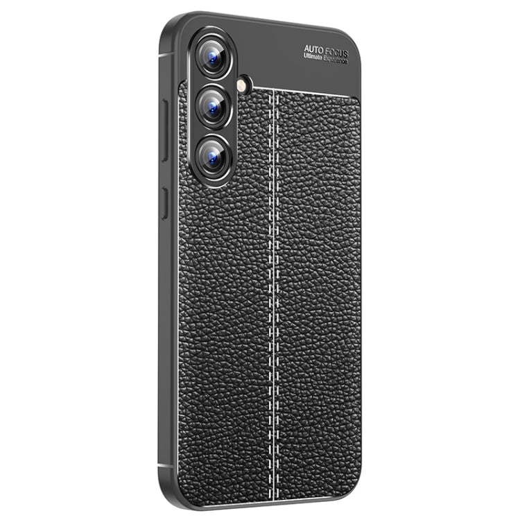 Litchi Texture Shockproof TPU Phone Case, For Samsung Galaxy A55, For Samsung Galaxy S24 Ultra 5G, For Samsung Galaxy M34 5G, For Samsung Galaxy A05, For Samsung Galaxy A35, For Samsung Galaxy A25 5G, For Samsung Galaxy S24+ 5G, For Samsung Galaxy A05s...