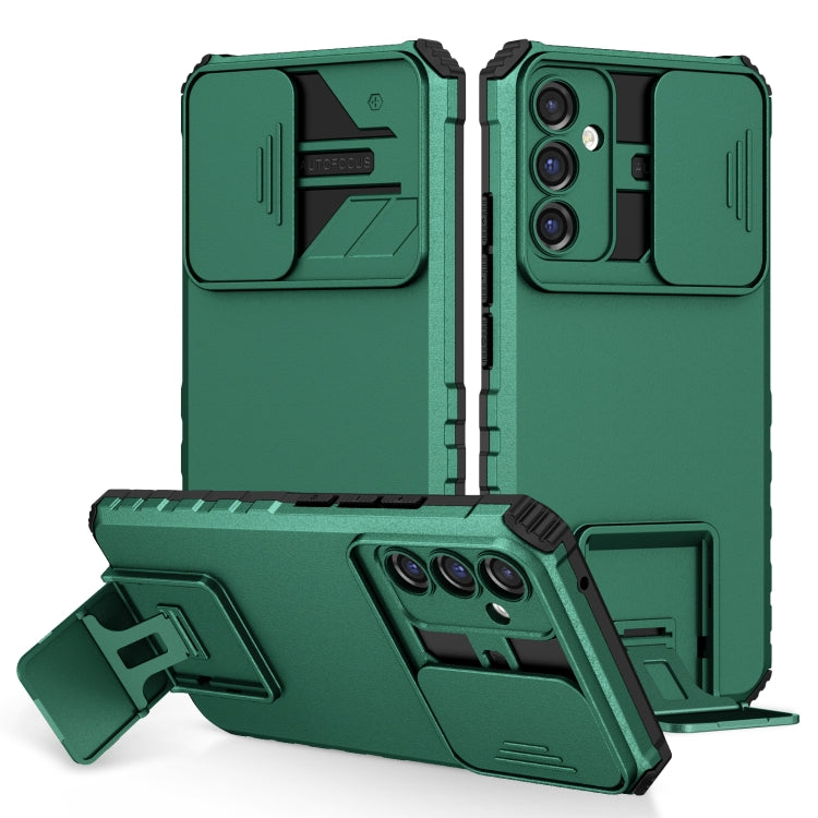 Stereoscopic Holder Sliding Camshield Phone Case, For Samsung Galaxy A34 5G, For Samsung Galaxy A54 5G, For Samsung Galaxy A14 5G, For Samsung Galaxy S20 FE, For Samsung Galaxy A23 4G, For Samsung Galaxy S22+ 5G