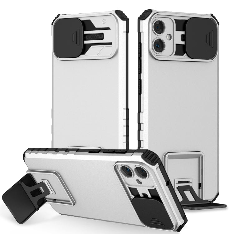 Stereoscopic Holder Sliding Camshield Phone Case, For Samsung Galaxy S22 5G, For Samsung Galaxy A52 5G, For Samsung Galaxy A05, For Samsung Galaxy A05s, For Samsung Galaxy A15 5G, For Samsung Galaxy S24 5G