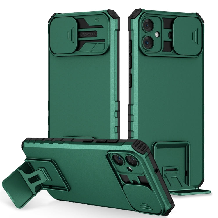 Stereoscopic Holder Sliding Camshield Phone Case, For Samsung Galaxy S22 5G, For Samsung Galaxy A52 5G, For Samsung Galaxy A05, For Samsung Galaxy A05s, For Samsung Galaxy A15 5G, For Samsung Galaxy S24 5G