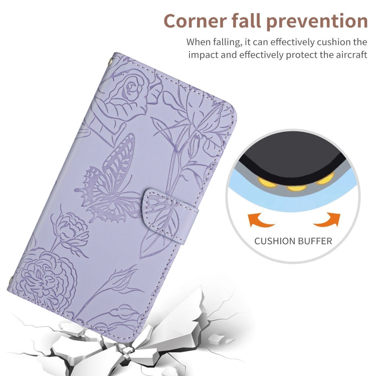 HT03 Skin Feel Butterfly Embossed Flip Leather Phone Case, For vivo Y02A 4G / Y02 4G / Y11 2023, For vivo Y56 5G Global, For vivo V27E 4G Global, For vivo Y02S Global / Y16 4G Global, For vivo Y77 5G Global / Y22S 4G Global, For vivo Y77E 5G           ...