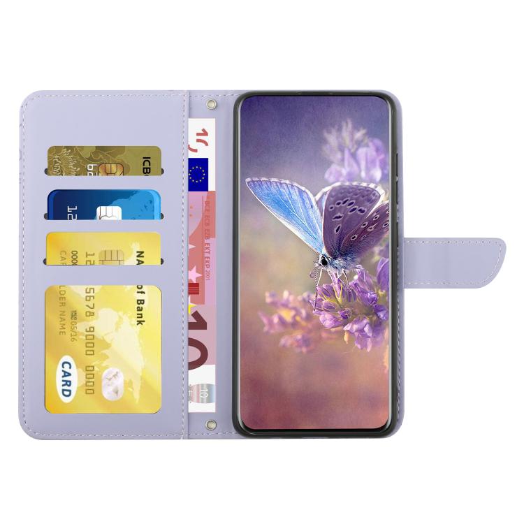 HT03 Skin Feel Butterfly Embossed Flip Leather Phone Case, For vivo V70 FE 5G, For vivo V70 5G Global / V70 Elite 5G, For vivo V60 Lite 5G, For vivo V60 5G, For vivo Y39 5G Global, For vivo V50 Lite 5G, For vivo Y04 4G / Y29s 5G, For vivo Y29 4G Global...
