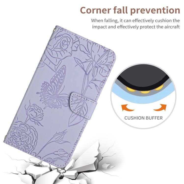 HT03 Skin Feel Butterfly Embossed Flip Leather Phone Case, For vivo V70 FE 5G, For vivo V70 5G Global / V70 Elite 5G, For vivo V60 Lite 5G, For vivo V60 5G, For vivo Y39 5G Global, For vivo V50 Lite 5G, For vivo Y04 4G / Y29s 5G, For vivo Y29 4G Global...